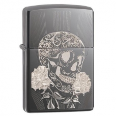 Запальничка бензинова Zippo fanci skull desing 29883