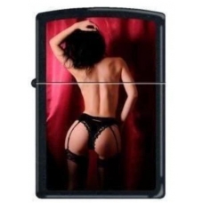 Запальничка бензинова ZIPPO viev from behind-red cuarta 853171