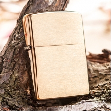 Запальничка Zippo Brushed Brass 204B