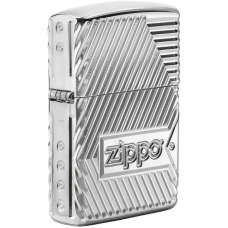Зажигалка Zippo Armor Bolts High Polish Chrome 29672