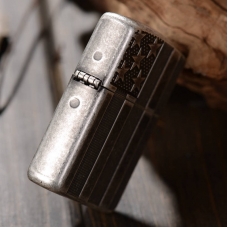 Запальничка Zippo Armor US Flag Antique Silver Plate 28974