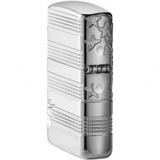 Зажигалка Zippo Armor Patriotic Eagle High Polish Chrome 49027